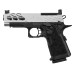 GBB Stryk Hi-Capa 4.3 Silver Lancer Tactical Airsoft Pistol