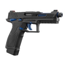 LTX Competition Tactical GBB Pistol for Airsoft, Black/Blue LTX Competition Tactical GBB Pistol for Airsoft, Black/Blue