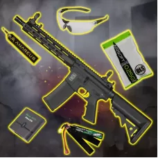 STARTER PACK Set SA M4 Carbine M-LOK (SA-F03 FLEX™) - Black STARTER PACK Set SA M4 Carbine M-LOK (SA-F03 FLEX™) - Black