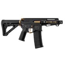 Replica R15 mod 1 Zion Arms black and gold short hand guard