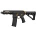 Replica R15 mod 1 Zion Arms black and gold short hand guard Replica R15 mod 1 Zion Arms black and gold short hand guard