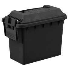 Black polymer ammunition case 17.5X9X13.5 cm Black polymer ammunition case 17.5X9X13.5 cm
