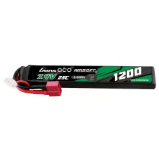 2S 7.4V 1200mAh 25C Lipo battery 1 stick Genspow