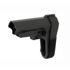 Black minimalist stock for M4 AEG