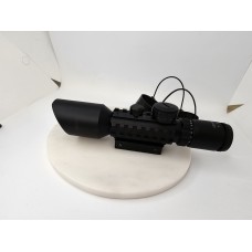 Long Range Crossbow Reticle Scope with Laser Combo