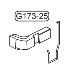 Magazine Catch Set — GHK Glock G17 Gen3 GBB (G173-25)