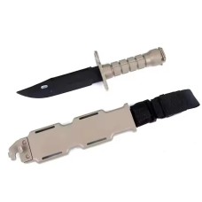 Rubberen Trainingsmes met Schede | Veilig Oefenmes voor Training