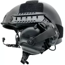 EARMOR M32X MOD4 Tactical Headset, M16C Mount for FAST / ARC - Black