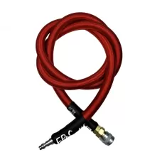 EPeS HPA S&F Braided Hose, 100cm, QD Foster - Red EPeS HPA S&F Braided Hose, 100cm, QD Foster - Red