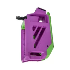 CTM Hi-Capa HPA M4 AEG Magazine 90° Angled Adapter - Purple / Green