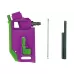 CTM Hi-Capa HPA M4 AEG Magazine 90° Angled Adapter - Purple / Green