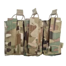 AK/9mm TRIPLE OPEN-TOP MAG POUCH UT