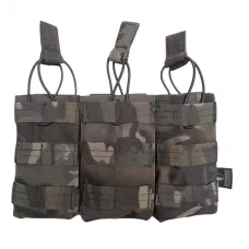 TRIPLE 5.56/M4 SPEED DRAW MAG POUCH UTP Darknight